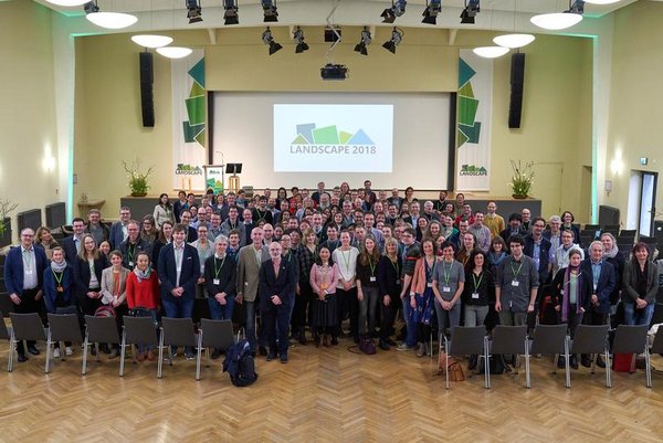 Participants of the first international “Landscape 2018” conference in Berlin. <br/> Photo: © Tony Haupt