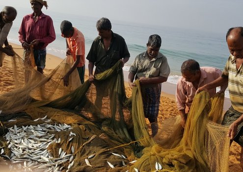 Fishermen in India.