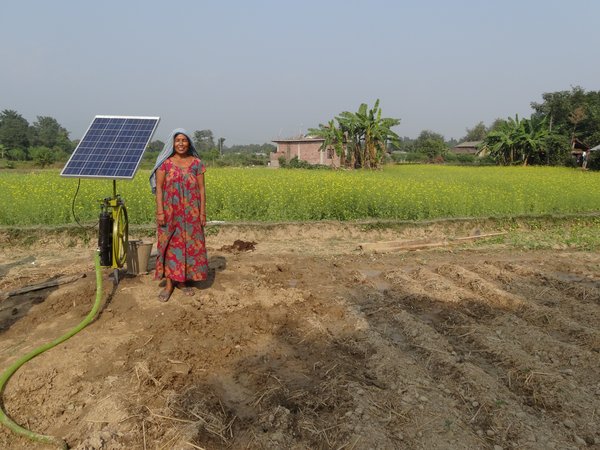 An award for the early adoption of solar photovoltaic solutions for irrigation in the production of horticulture in Zambia, Nepal and Honduras.