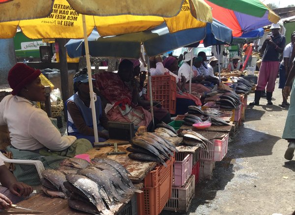 Fish market, Nairobi, Kenya.<br >Photo: © Olive Bexten/Rural 21